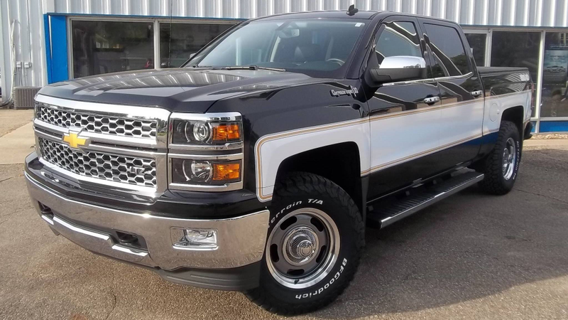 Illustration for article titled This Minnesota Dealership Gives New Chevy Silverados a Classic Makeover